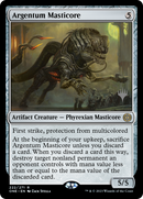 Argentum Masticore (Promo Pack) [Phyrexia: All Will Be One Promos] Foil