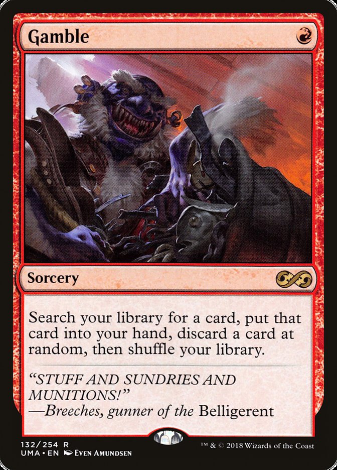 Gamble [Ultimate Masters] Foil