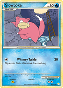 Slowpoke (81/123) [HeartGold & SoulSilver: Base Set] Reverse Holofoil