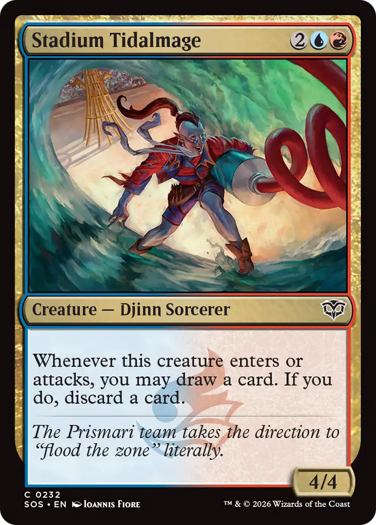 Stadium Tidalmage [Secrets of Strixhaven] Foil