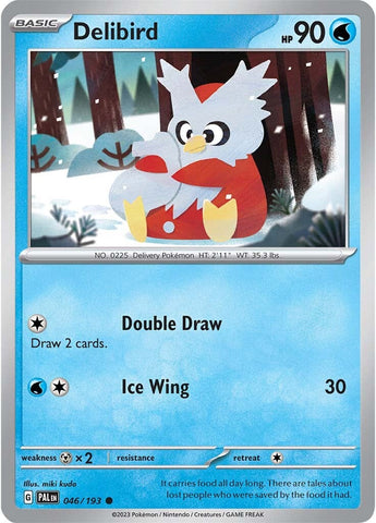 Delibird (046/193) [Scarlet & Violet: Paldea Evolved] Reverse Holofoil