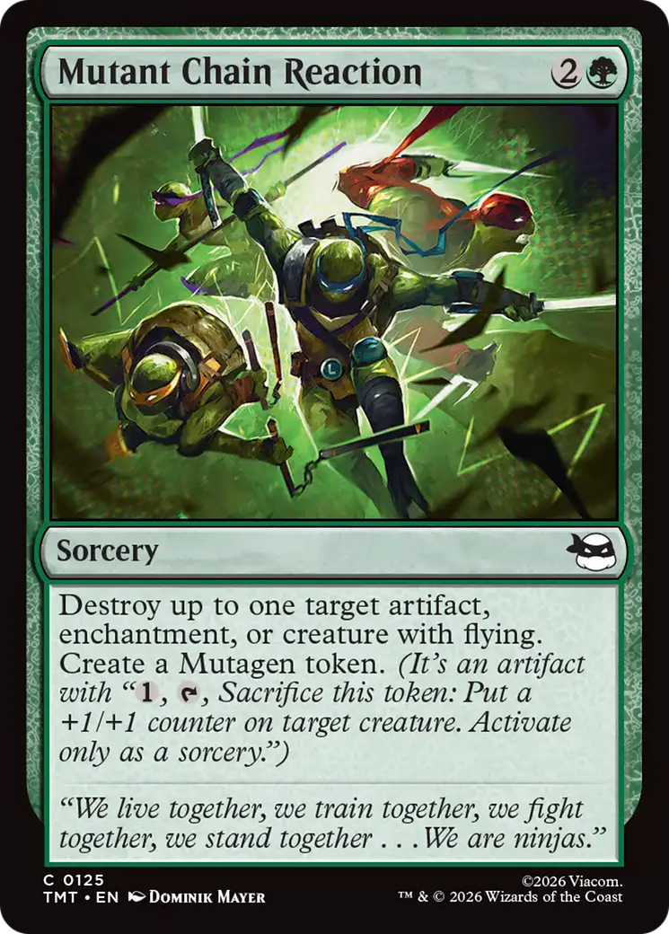 Mutant Chain Reaction [Teenage Mutant Ninja Turtles] Foil