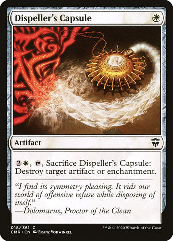 Dispeller's Capsule [Commander Legends] Foil