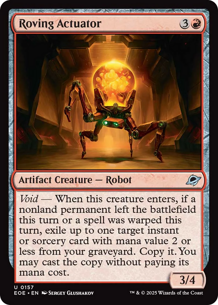 Roving Actuator [Edge of Eternities] Foil