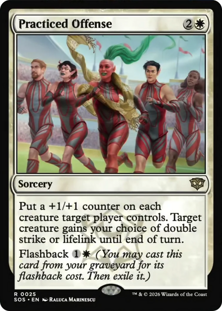 Practiced Offense [Secrets of Strixhaven] Foil