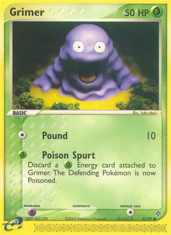 Grimer (57/97) [EX: Dragon] Reverse Holofoil