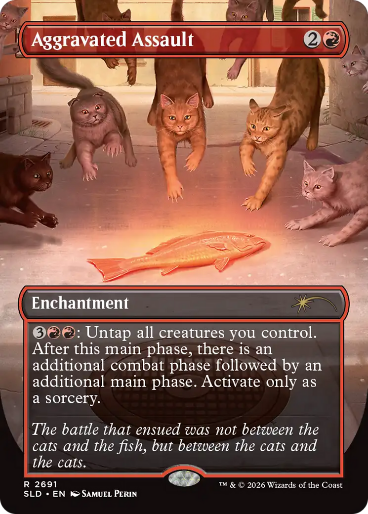 Aggravated Assault (2691) [Secret Lair Drop Series] Foil