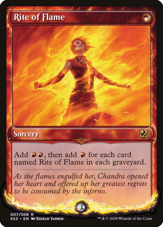 Rite of Flame [Signature Spellbook: Chandra] Foil
