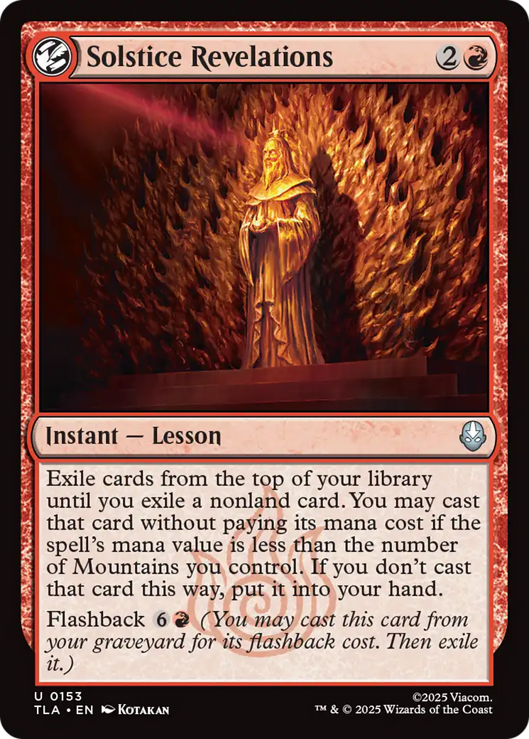 Solstice Revelations [Avatar: The Last Airbender] Foil
