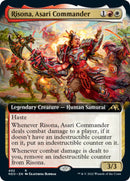 Risona, Asari Commander (Extended Art) [Kamigawa: Neon Dynasty] Foil