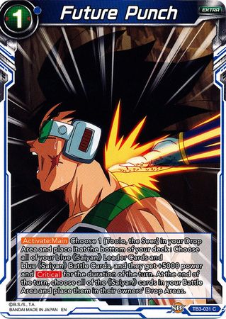 Future Punch (TB3-031) [Clash of Fates] Parallel Foil