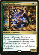 Siegehorn Ceratops [Rivals of Ixalan] Foil