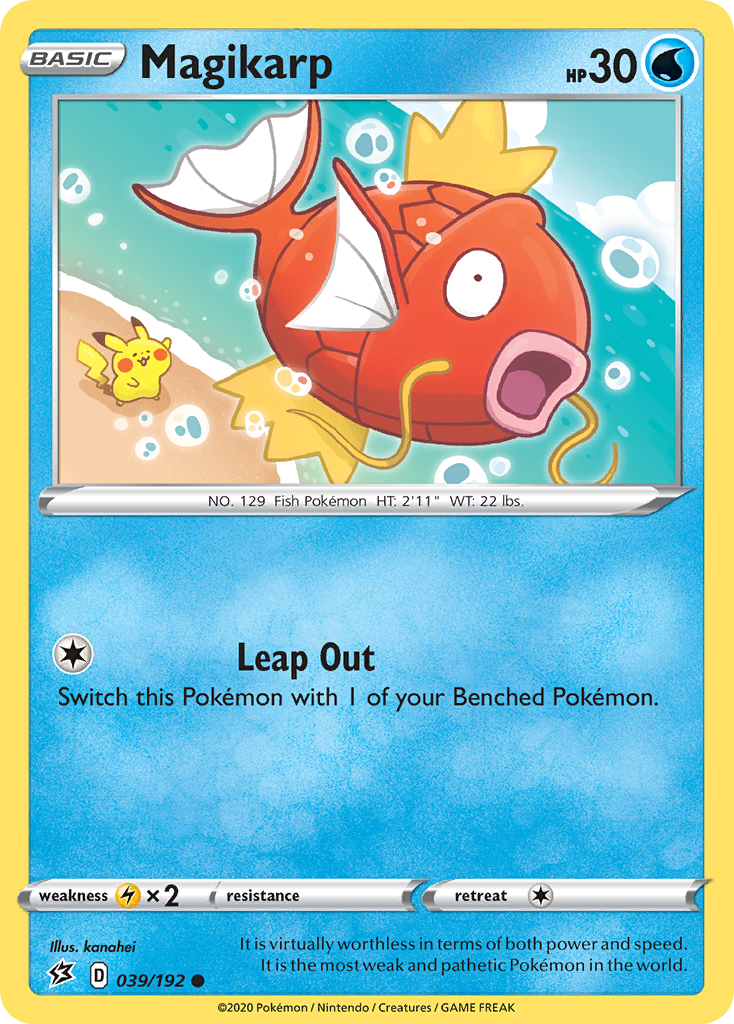 Magikarp (039/192) [Sword & Shield: Rebel Clash] Reverse Holofoil