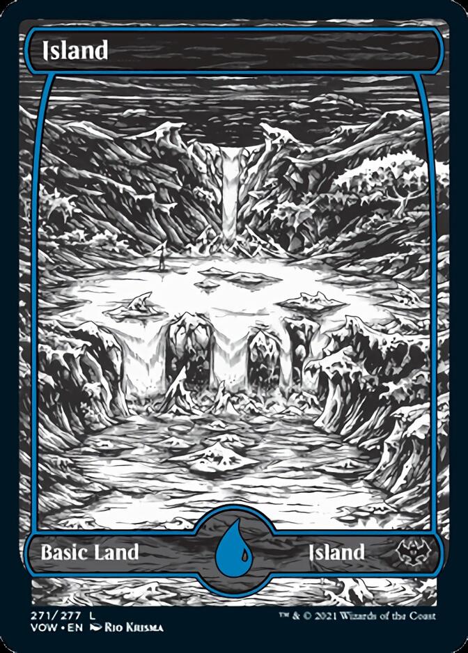 Island (271) [Innistrad: Crimson Vow] Foil