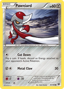 Pawniard (81/146) [XY: Base Set] Reverse Holofoil