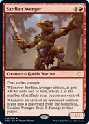 Sardian Avenger [The Brothers' War Commander] Foil