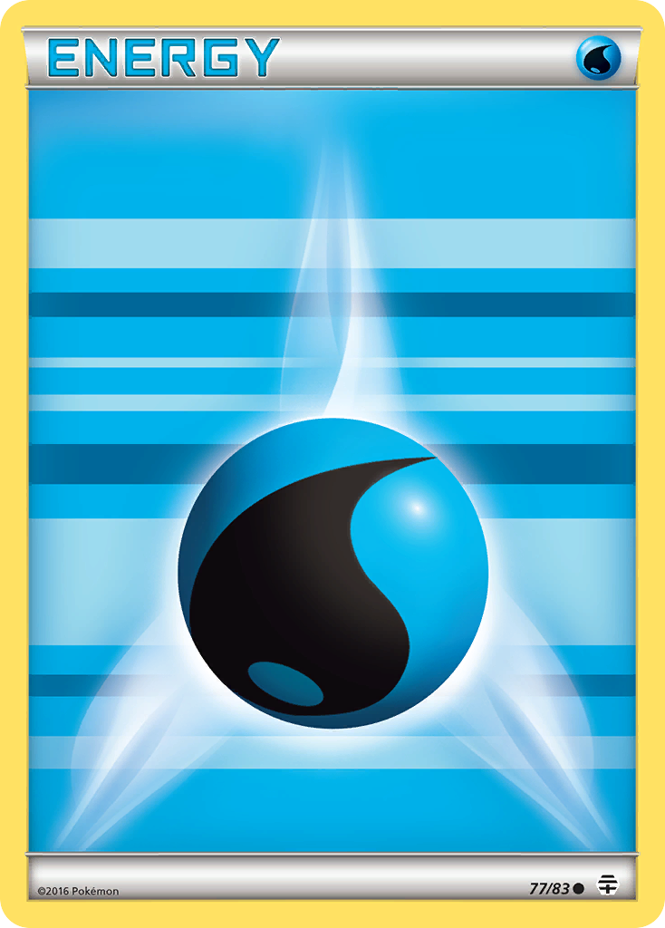 Water Energy (77/83) [XY: Generations] Reverse Holofoil