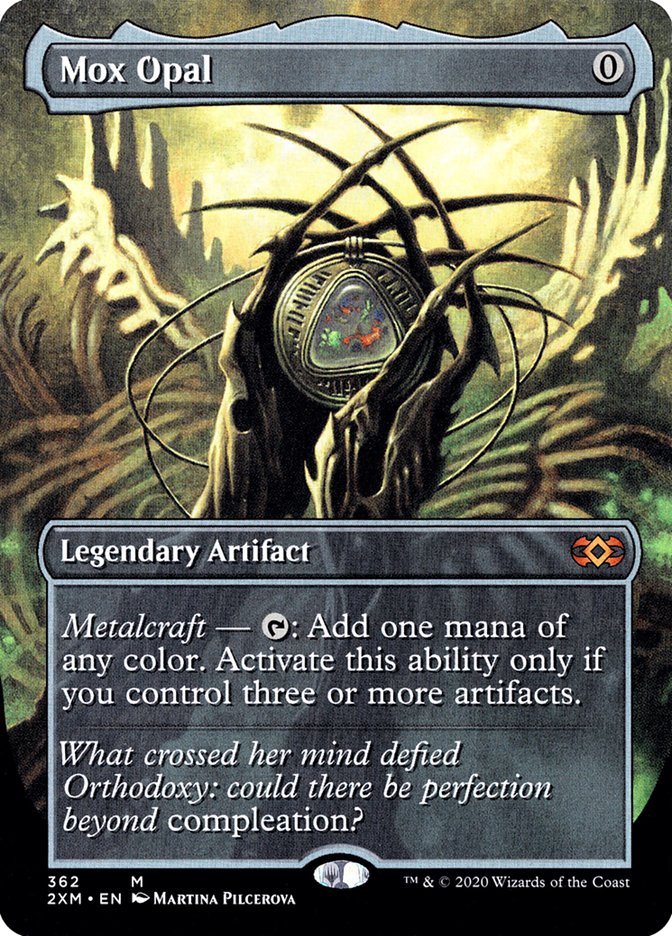 Mox Opal (Toppers) [Double Masters] Foil