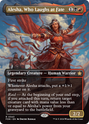 Alesha, Who Laughs at Fate (Borderless) [Foundations] Foil
