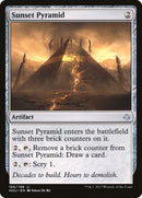 Sunset Pyramid [Hour of Devastation] Foil