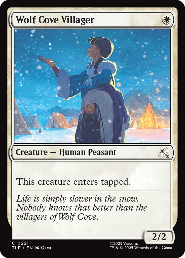 Wolf Cove Villager [Avatar: The Last Airbender: Eternal-Legal] Foil