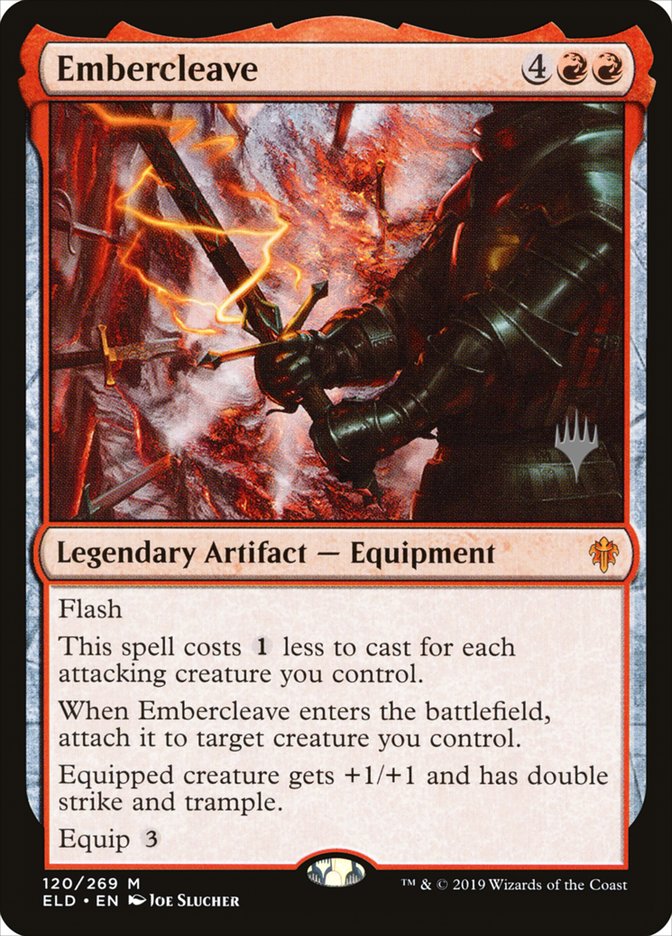 Embercleave (Promo Pack) [Throne of Eldraine Promos] Foil