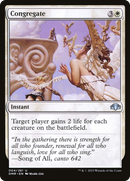 Congregate [Dominaria Remastered] Foil