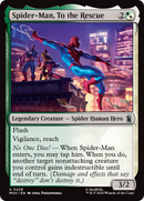 Spider-Man, To the Rescue (Borderless) [Marvel Super Heroes] Foil