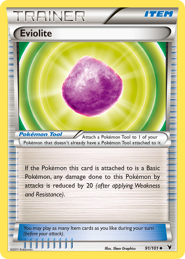 Eviolite (91/101) [Black & White: Noble Victories] Reverse Holofoil