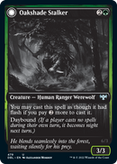 Oakshade Stalker // Moonlit Ambusher [Innistrad: Double Feature] Foil
