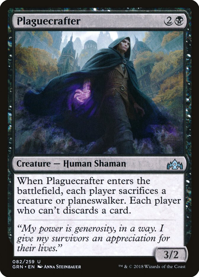 Plaguecrafter [Guilds of Ravnica] Foil