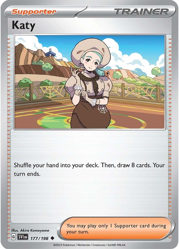 Katy (177/198) [Scarlet & Violet: Base Set] Reverse Holofoil