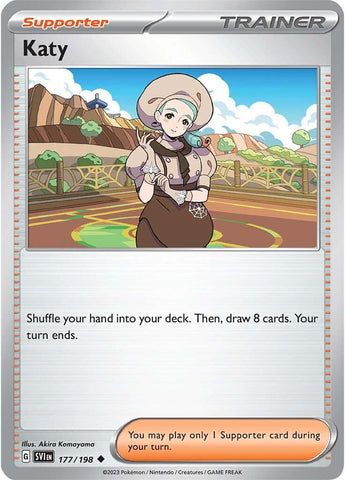 Katy (177/198) [Scarlet & Violet: Base Set] Reverse Holofoil