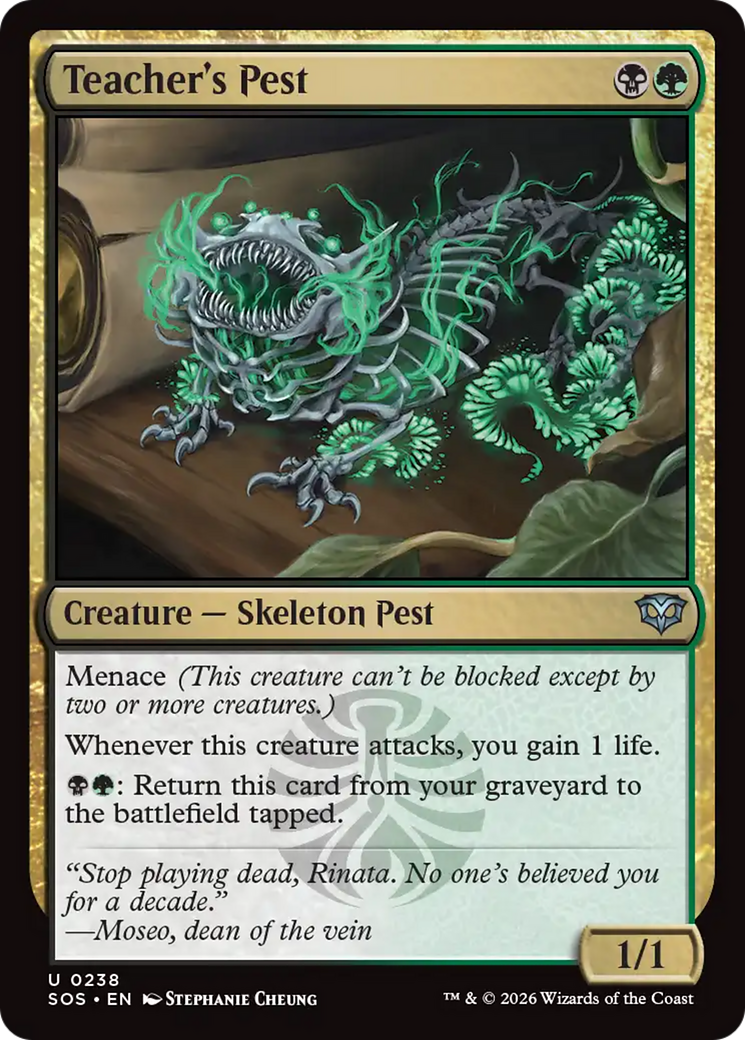 Teacher's Pest [Secrets of Strixhaven] Foil