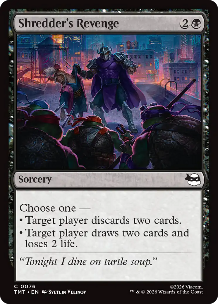 Shredder's Revenge [Teenage Mutant Ninja Turtles Eternal-Legal] Foil