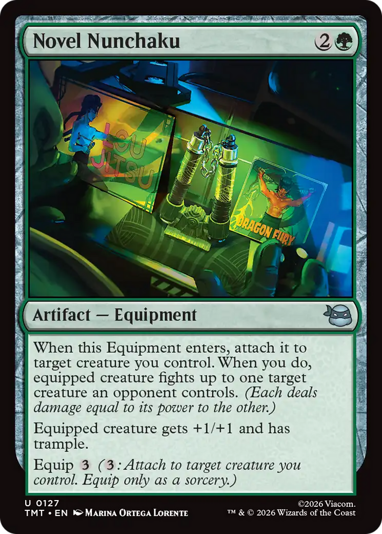 Novel Nunchaku [Teenage Mutant Ninja Turtles] Foil