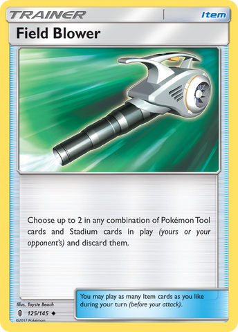 Field Blower (125/145) [Sun & Moon: Guardians Rising] Reverse Holofoil