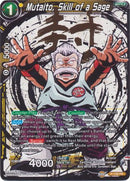Mutaito, Skill of a Sage (Alternate Art) (P-159) [Special Anniversary Set 2020] Parallel Foil