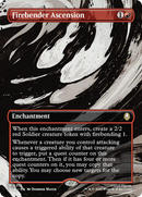 Firebender Ascension (Borderless) [Avatar: The Last Airbender] Foil
