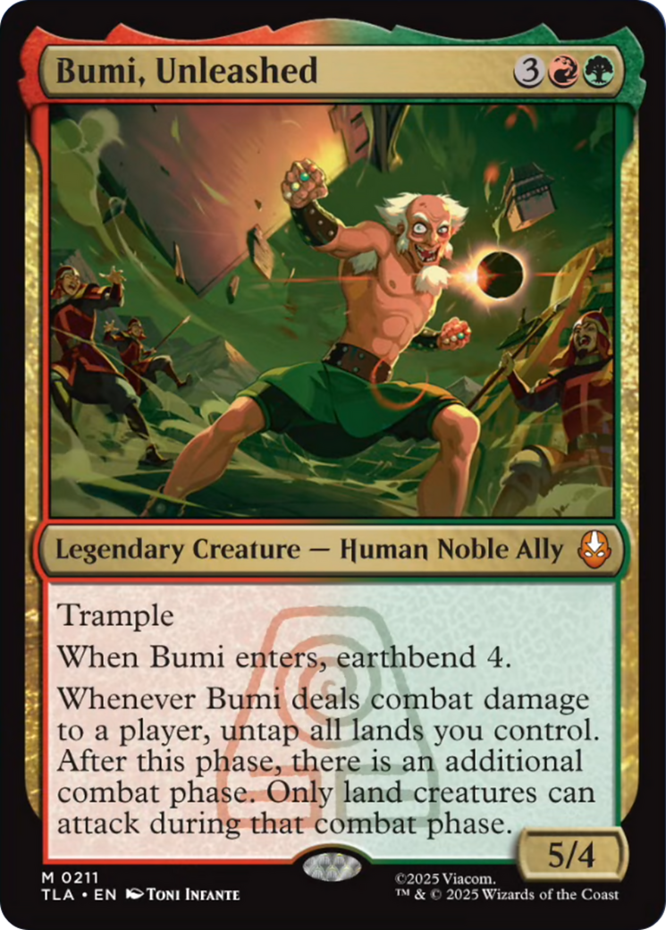 Bumi, Unleashed [Avatar: The Last Airbender] Foil