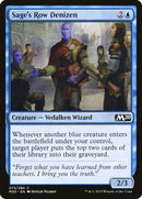 Sage's Row Denizen [Core Set 2020] Foil