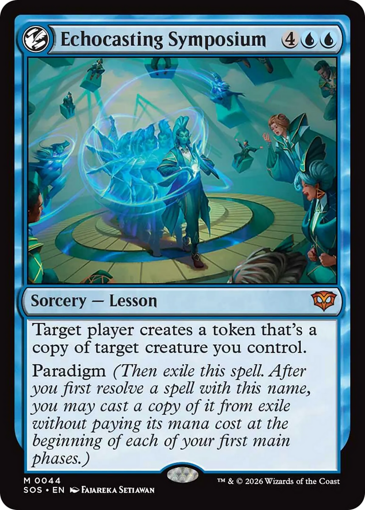 Echocasting Symposium [Secrets of Strixhaven] Foil