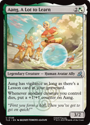 Aang, A Lot to Learn [Avatar: The Last Airbender: Eternal-Legal] Foil