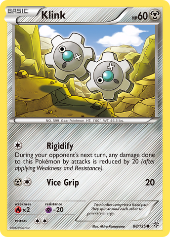 Klink (88/135) [Black & White: Plasma Storm] Reverse Holofoil
