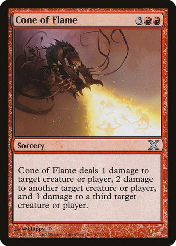 Cone of Flame [Tenth Edition] Foil