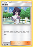 Wicke (127/147) [Sun & Moon: Burning Shadows] Reverse Holofoil
