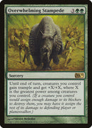 Overwhelming Stampede [Magic 2011] Foil