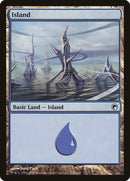 Island (236) [Scars of Mirrodin] Foil