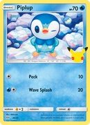 Piplup (20/25) [McDonald's 25th Anniversary] Holofoil