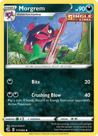 Morgrem (177/264) [Sword & Shield: Fusion Strike] Reverse Holofoil